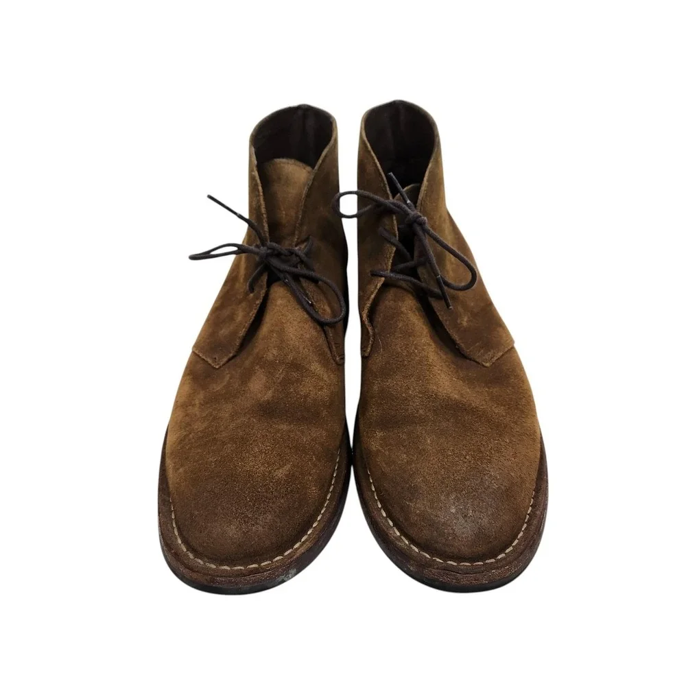 THURSDAY BOOT CO. Scout Boots Mens 8 Brown Suede Chukka Ankle Lace Up Casual